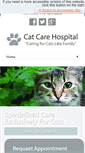 Mobile Screenshot of catcarehospital.com